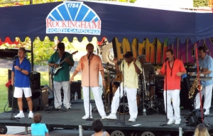The Entertainers perform at Plaza Jam in 2017. The concert scheduled for next week has been canceled.
