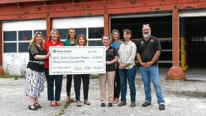 On June 8, the Farm Credit Associations of North Carolina presented a $30,000 check to North Carolina State University’s Soldier to Agriculture Program.