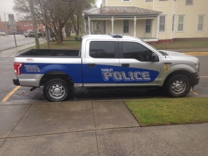 Hamlet Police Department Vehicle