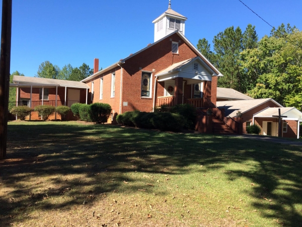 Stony Fork Baptist Church in Mount Gilead.