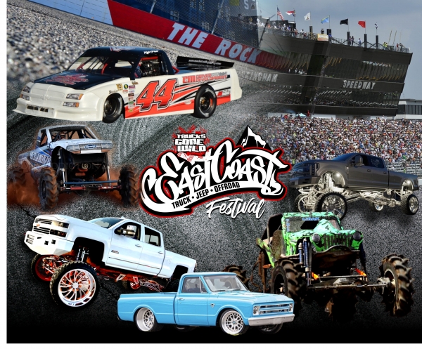East Coast Truck Jeep &amp; Off-road Festival coming to Rockingham Speedway this weekend