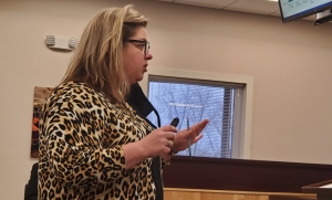 Dr. Wendy Jordan discusses the top concerning topics from student emails during Tuesday&#039;s Board of Education meeting.