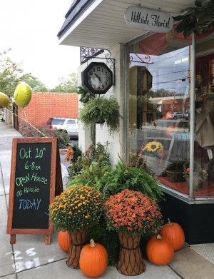 Hillside Florist, which offers flowers for all occasions, held an open house Tuesday.