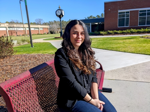 Richmond Community College graduate Morgana Viana, who moved to the U.S. from Brazil, will be applying to medical schools this summer.