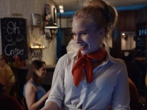 Richmond County native Piper Parks plays a character not unlike herself, a girl from North Carolina who moves to New York and works at a French restaurant, in the web series &quot;Check, Please!&quot;