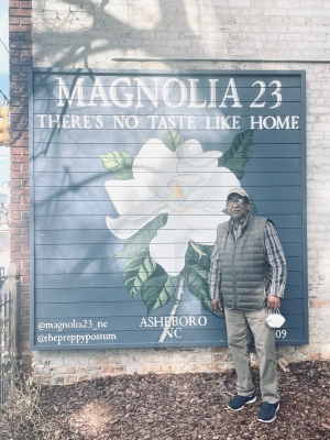 Don Simmons, a Richmond County native, is owner of Magnolia 23 in Asheboro.
