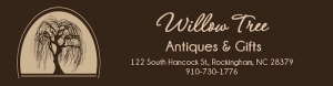 Visit Willow Tree Antiques and Gifts today in downtown Rockingham.