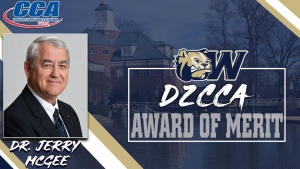 Former Wingate University President Dr. Jerry McGee earns D2CCA Award of Merit