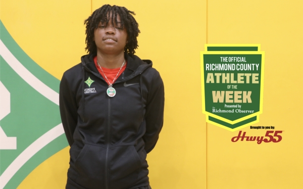Senior center Jai&#039;Maya Ratliff has been named the Official Richmond County Female Athlete of the Week presented by HWY 55.