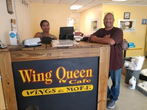 Carolyn and Deric Spencer, owners of Wing Queen in Rockingham, closed their restaurant last week, but will soon be operating a food truck.