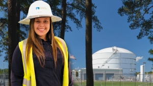Kyla Dial is the electronic instrument operator technician at the liquefied natural gas (LNG) plant in Robeson County. She is a 2020 graduate of Richmond Community College’s Electric Utility Substation &amp; Relay Technology program.