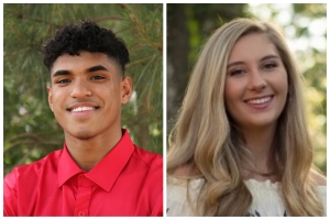 Sayeed Kabir and Lindsay Branch were named 2021 Early Assurance Scholars.