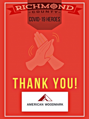 Richmond County COVID-19 Heroes: American Woodmark protecting employees to protect the community