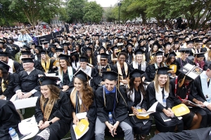 More than 700 degrees were passed out during UNC-Pembroke&#039;s Spring Commencement ceremony this past weekend.