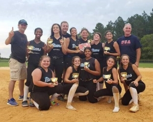 Last week, the Titans 14u team competed in the Summer Blast tournament in Fayetteville, where they went undefeated and outscored their opponents 20-4.