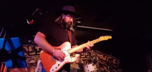 Jonathan Robinson performs June 23 at Double Vision in Rockingham. Robinson is currently leading a poll against 19 other musical acts from four states to compete in the Clash at the Crossroads in October in South Carolina.