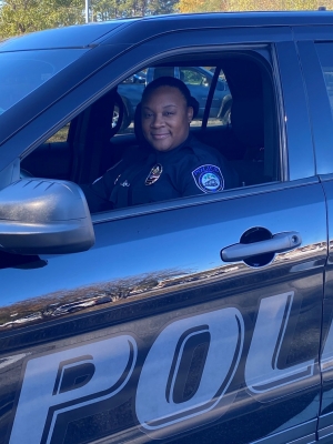 Sgt. Jacqueline Brown, of the Hamlet Police Department, earned her Basic Law Enforcement Training certification and associate degree in Criminal Justice Technology from Richmond Community College.